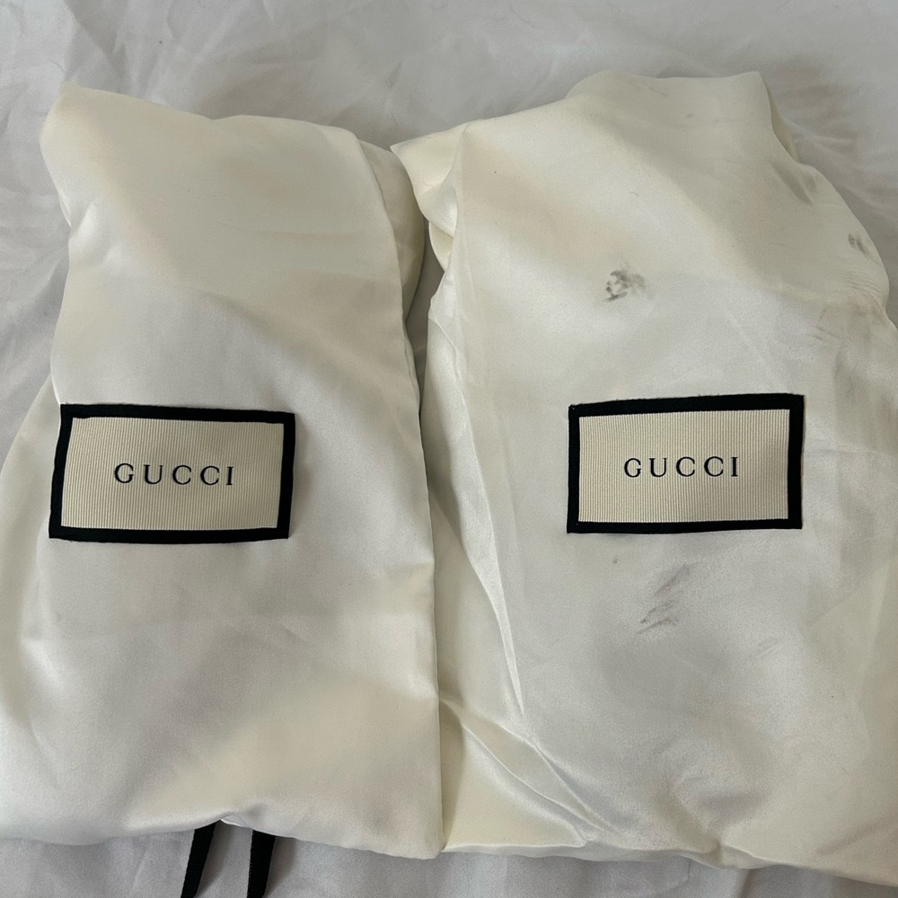 Gucci Black Leather Horsebit Mules with Gold Hardware - Picture 11 of 11